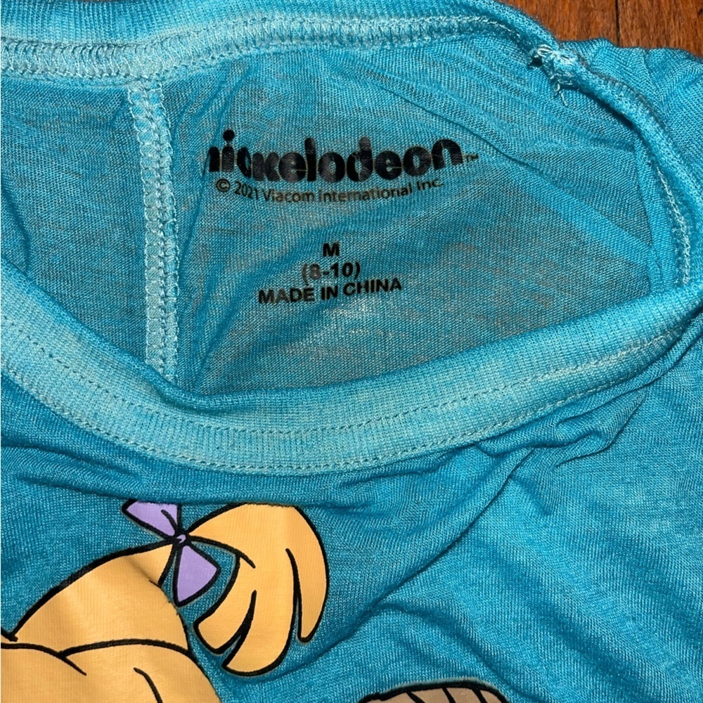 Nickelodeon Rugrats retro Teal T-Shirt - Picture 3 of 3